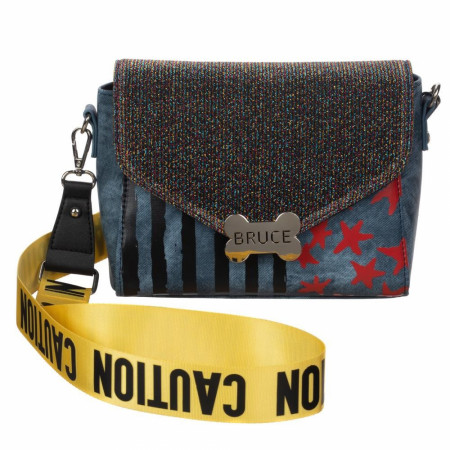 Birds of Prey Harley Quinn Caution Tape Handbag